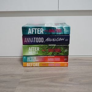 The Entire After Book series by Anna Todd Paperback Booktok